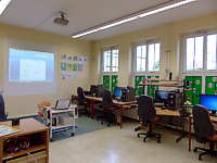 Blick in den Computerraum