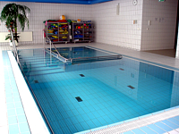 Blick in die Schwimmhalle