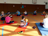 Blick in die Turnhalle